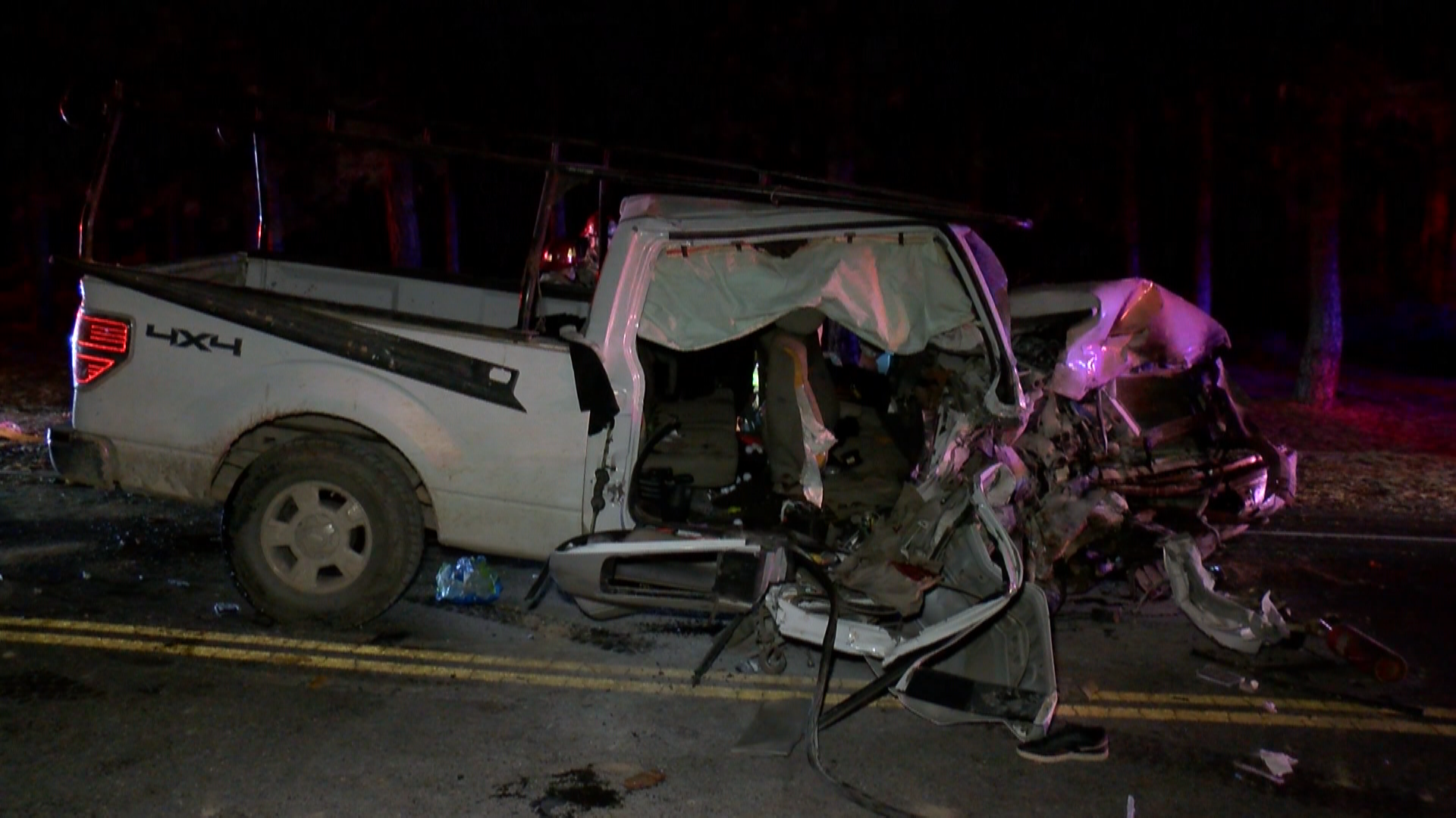 Teen hospitalized following head-on crash
